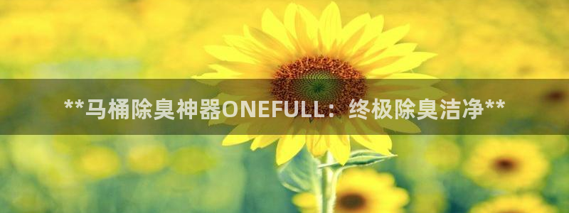 尊龙网站注册网：**马桶除臭神器ONEFULL：终极除臭